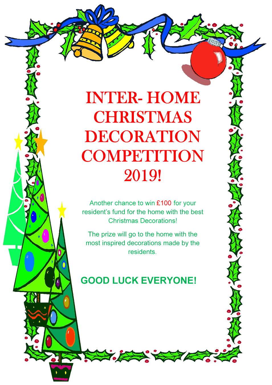 Inter-Home Christmas Decoration Competition 2019 Image